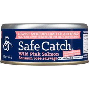 Safe Catch Saumon Rose Sauvage Sans Peau et Désossé 142 g