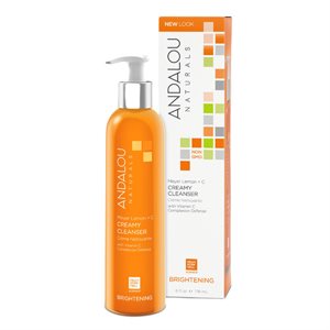 Andalou Naturals Brightening Meyer Lemon Creamy Cleanser 178ml