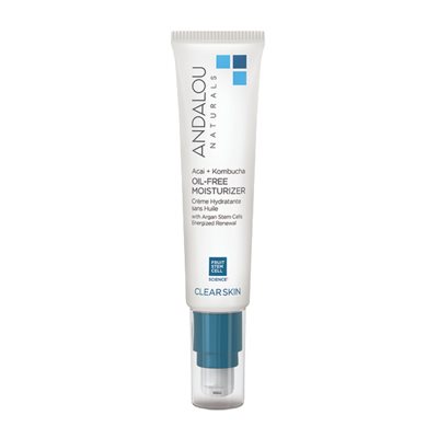 Andalou Naturals Clear Skin Creme Hydratante Acai Et The Blanc