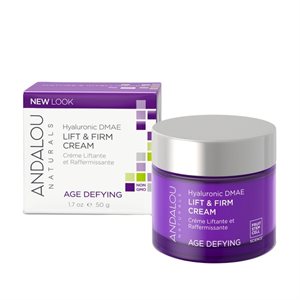 Andalou Naturals Age Defying Hyaluronic Dmae Lift & Firm Cream 50ml