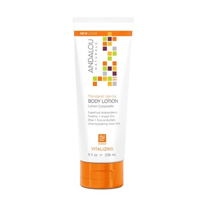 Andalou Naturals Mandarine Vanille Vitalise Lotion Corp