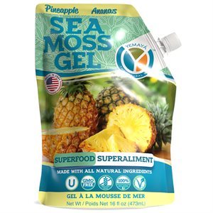 Yemaya Gel de mousse de mer irlandaise ananas 454g