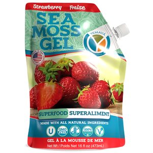 Yemaya Irish Moss Gel-Strawberry 454g