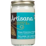 Artisana Produits Bio Beurre de Coco Cru Purée de Noix de Coco Entiére 397 g