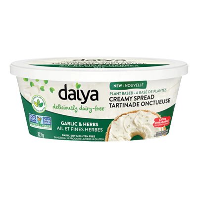 Daiya Tartinade Onctueuse Ail Fines Herbes