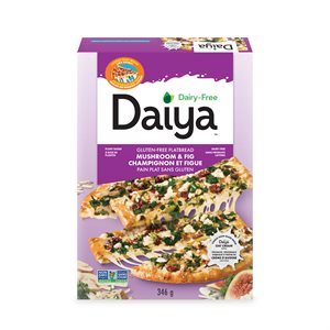 Daiya Flat Pizza Mushroom Figs Caramelized Onions