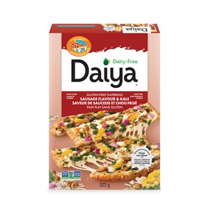 Daiya Flat Pizza Meatless Sausage Pepper Kale 322g