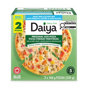 Daiya Pizza Légumes gourmands 2x160g