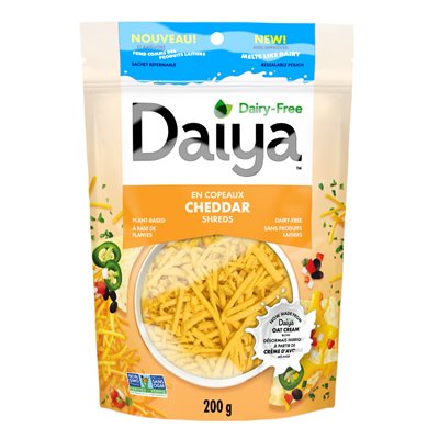 Daiya Cheddar Flavored Shavings 200G 200g