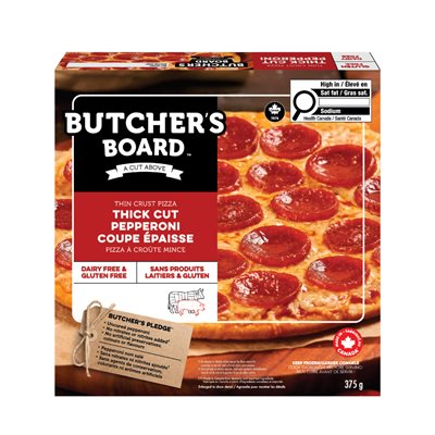 Butcher's Board Pizza Pepperoni Épaisse 375G