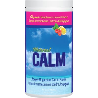 Natural Calm Magnesium Raspberry Lemon 454g