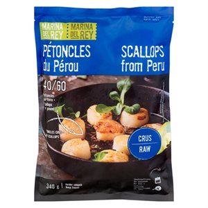 Marina Del Rey Peruvian Scallops 40 / 60 340g