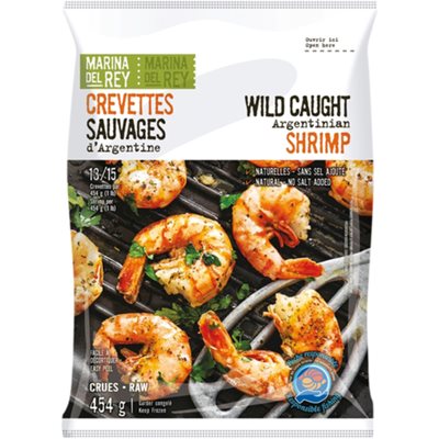 Marina Del Rey Crevettes sauvages argentines 13 / 15 454 g