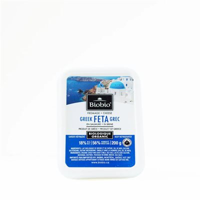 Biobio organic imported feta cheese