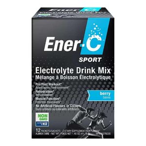 Ener-C Electrolyte Drink Berry 12 sachet