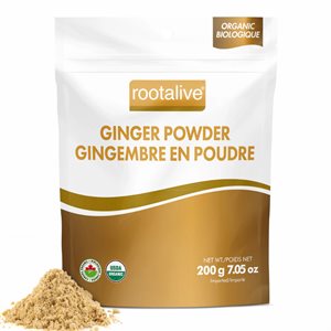 ROOTALIVE Organic Ginger powder 200g