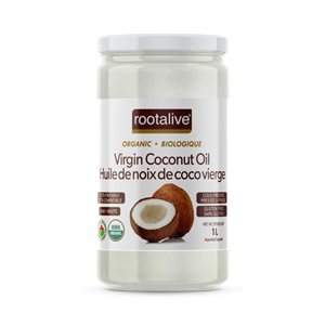 Rootalive Organic Virgin Coconut Oil 1L