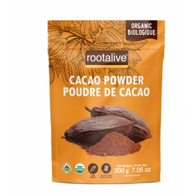 Rootalive poudre de Cacao Bio 114g