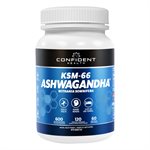 Confident Health KSM-66 Ashwagandha 120v capsules