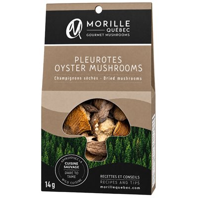 Morille Québec Pleurote-Champignons Séchés 14G