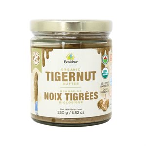 Ecoideas Beurre de noix tigrées BIO 250g