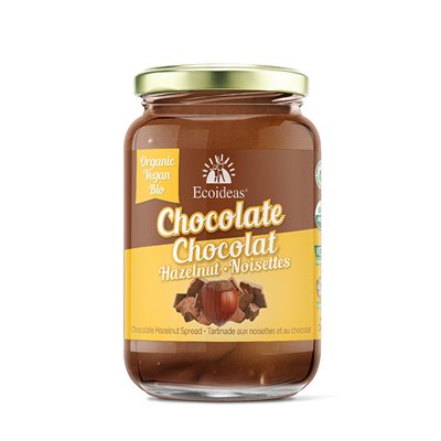 Ecoideas Tartinade Noisette Chocolat Bio Vegan 300G