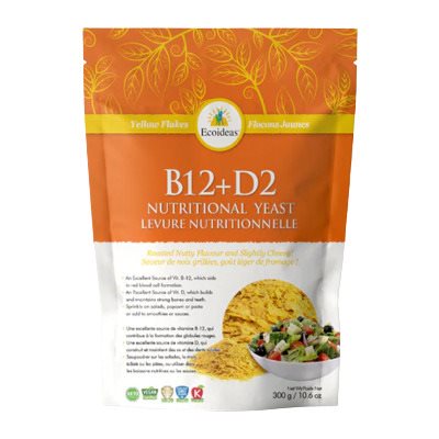 Ecoideas- Nutritional Yeast B12 + D2 300g 300g