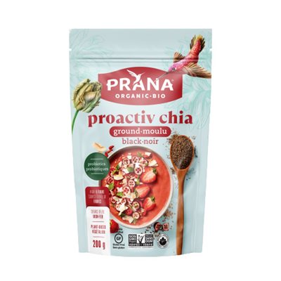 Organic ProactivChia Ground Black 200g