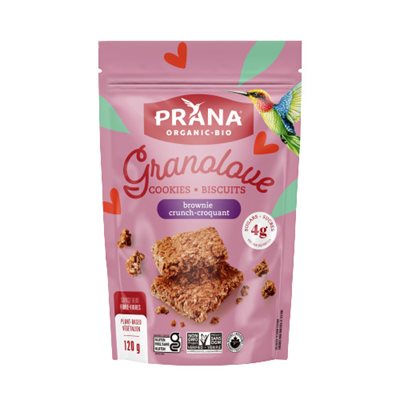 Prana Biscuits Granolove - Brownie croquant