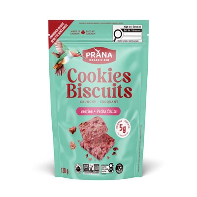 Prana Biscuits - Petits fruits 120g