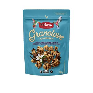Prana Granolove Gourmet- Chocolate Chips Cookie Crunch 300G