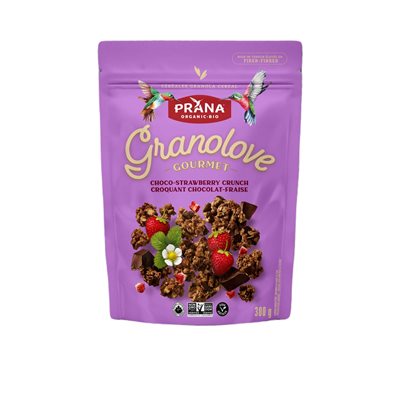 Prana Granolove Gourmet Chocolate Strawberry Crunch 300G