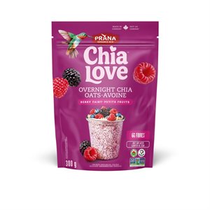 Prana Overnight Chia- Berry Fairy Family Size 300G