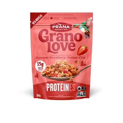 Prana Granolove Protéines - Fraise D'Été 300g