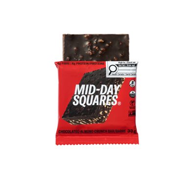 Mid-Day Squares Almond Crunch Refrigerated Bar 33g