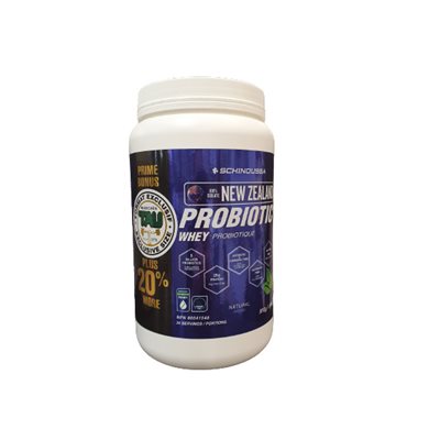 Schinoussa Isolat de protéines+Probiotique Originale Tau Format Bonis