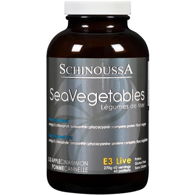 Schinoussa Sea Vegetables Raw Superfood 5.0 Apple Cinammon 270 g