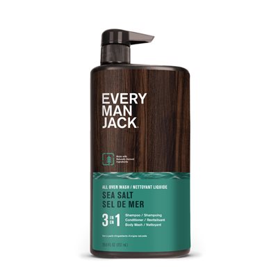 Every Man Jack 3-in-1 All Over Wash Sea Salt 852ml