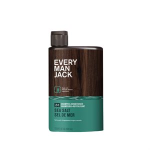 Every Man Jack 2-in-1 Shampoo & Condioner Sea Salt 400ml