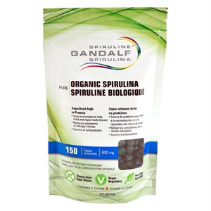 Gandalf Spiruline Biologique 600Mg