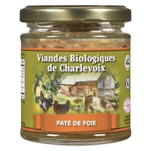Charlevoix Organic Liver PatÃ©