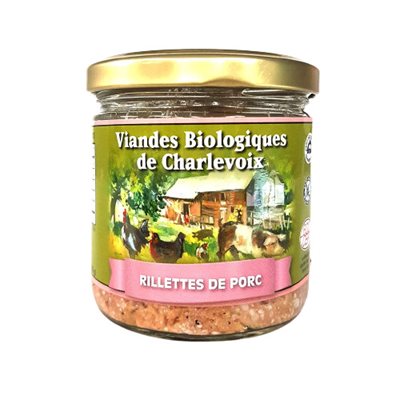 Charlevoix Bio Rillettes De Porc