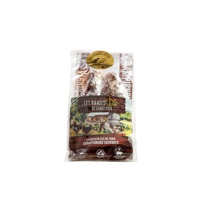 Charlevoix Organic Wild Mushroom Rounds 120 g