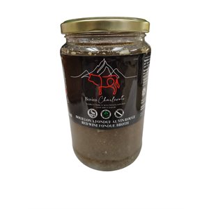Bovins Charlevoix Red Wine Fondue Broth 750Ml