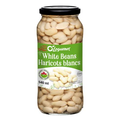 O'legumes Haricots Blanc Biologique