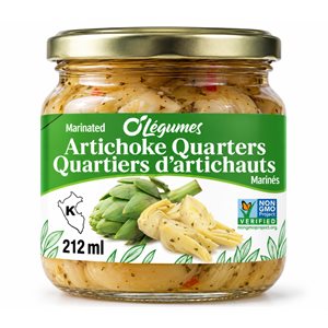 O'Legumes Artichoke Quarters Marinated 212ML.