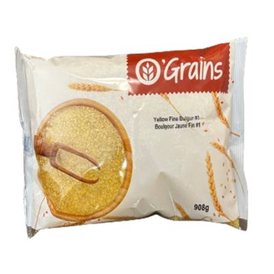 O'GRAINS BULGUR JAUNE FIN #1 908g O'GRAINS BULGUR JAUNE FIN #1 908g