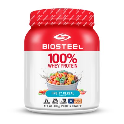 Biosteel 100% Whey Protein Fruity Cereal Flavour 420g