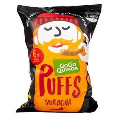 Gogo Quinoa Grignotines Soufflées Sriracha