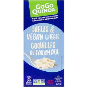 GoGo Quinoa Shells & Vegan Cheese 170 g 170g